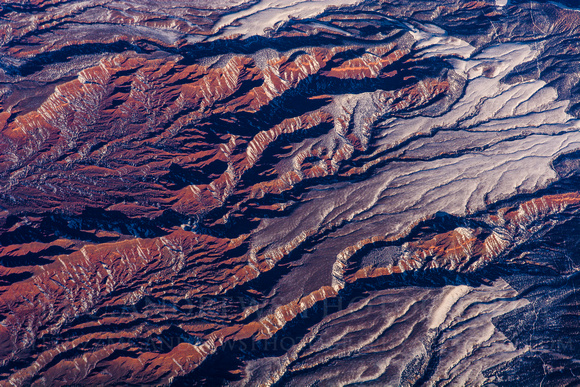 Abstract Landscape: Utah's Detailed Terrain