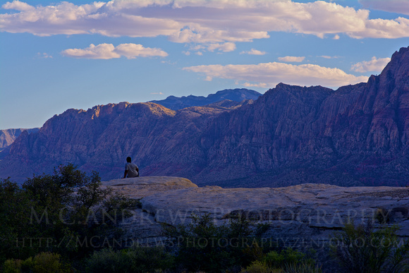 Waiting for Sunset - Red Rock Canyon