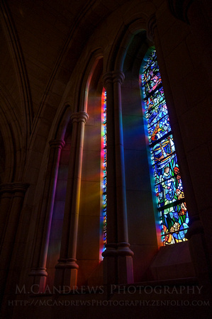 "National Cathedral: Awash in Light"